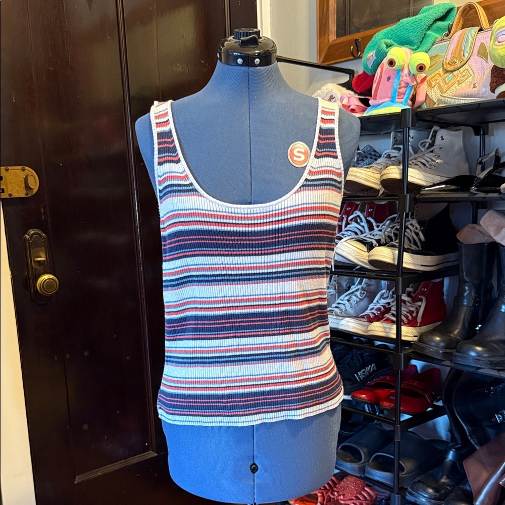 Madewell Striped Sleeveless Women's Top